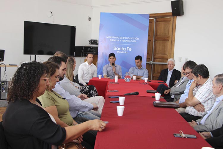 FESCOE participó junto al presidente del INAES de actividades para fortalecer el cooperativismo provincial